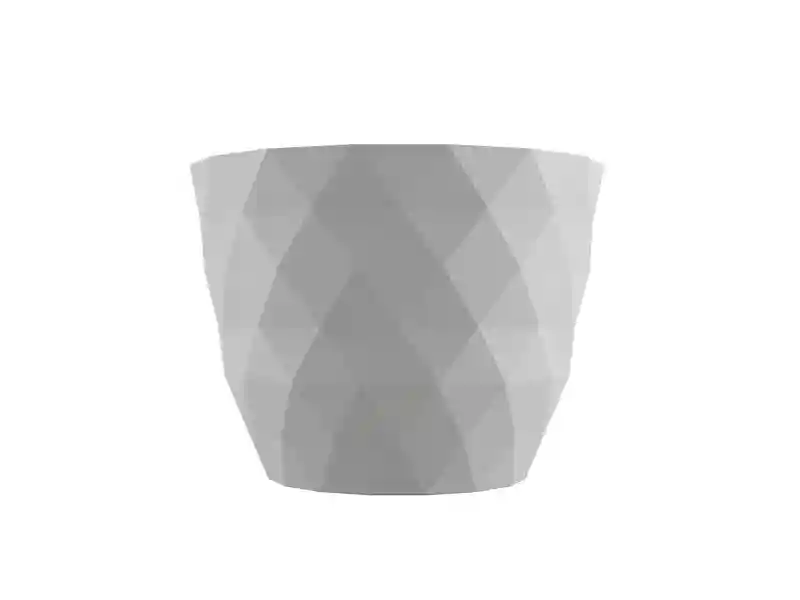 clipe pote formato de diamante