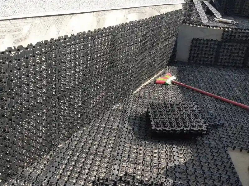 cellule de drainage verticale