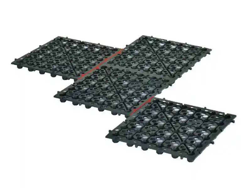 célula de drenagem de jardim no telhado