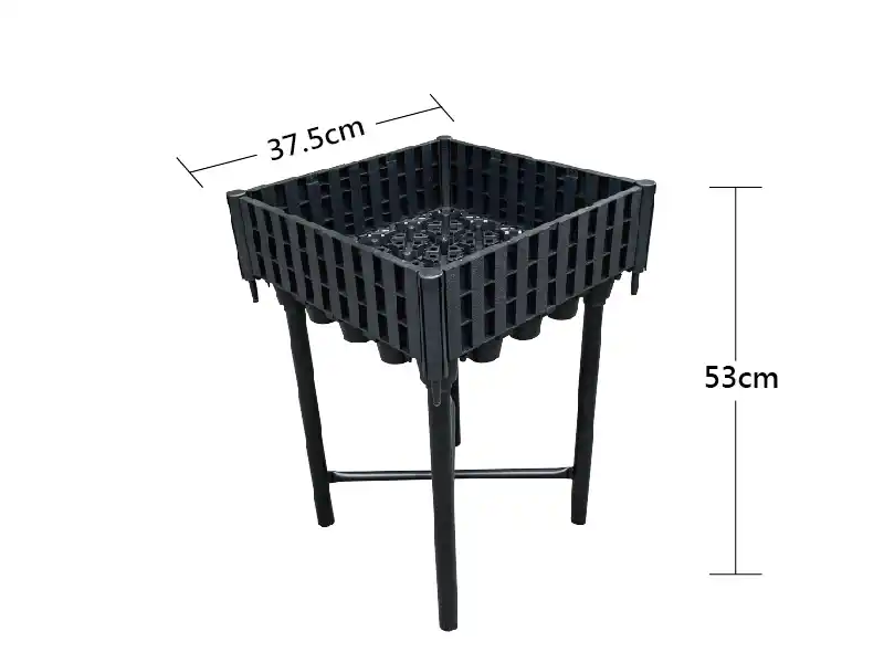 Plateforme de plantation verte sur le toit