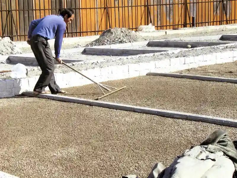 pavimentação permeável de grama e cascalho