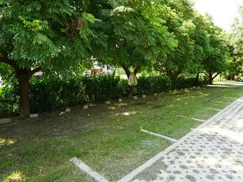 pavés d'herbe en plastique perméables